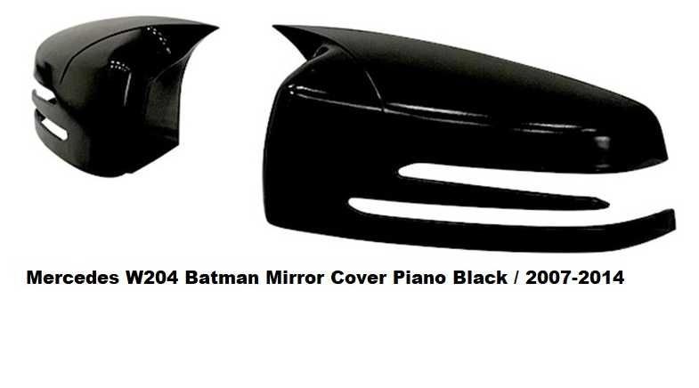 Капаци за огледала Batman за Mercedes W204, 2007-14