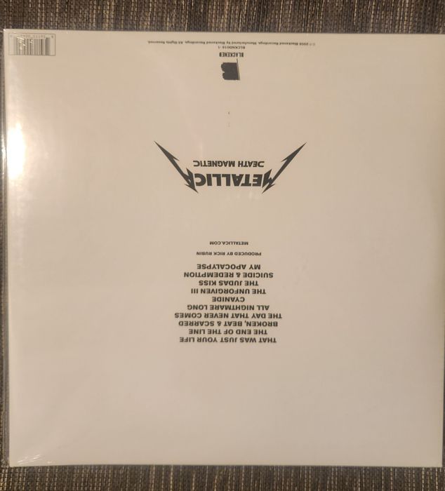 Виниловые пластинки Metallica