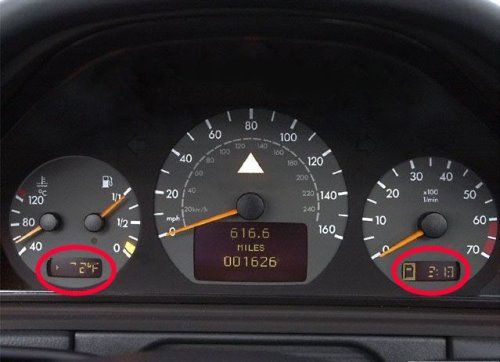 Ремонт шлейф щиток Mercedes W210 W208