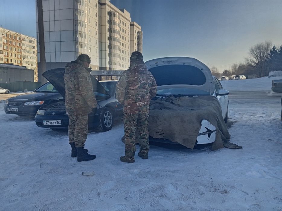 Отогрев авто Кокшетау