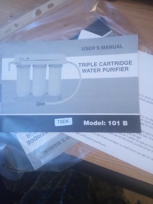 Triplu cartus de rasina si carbon