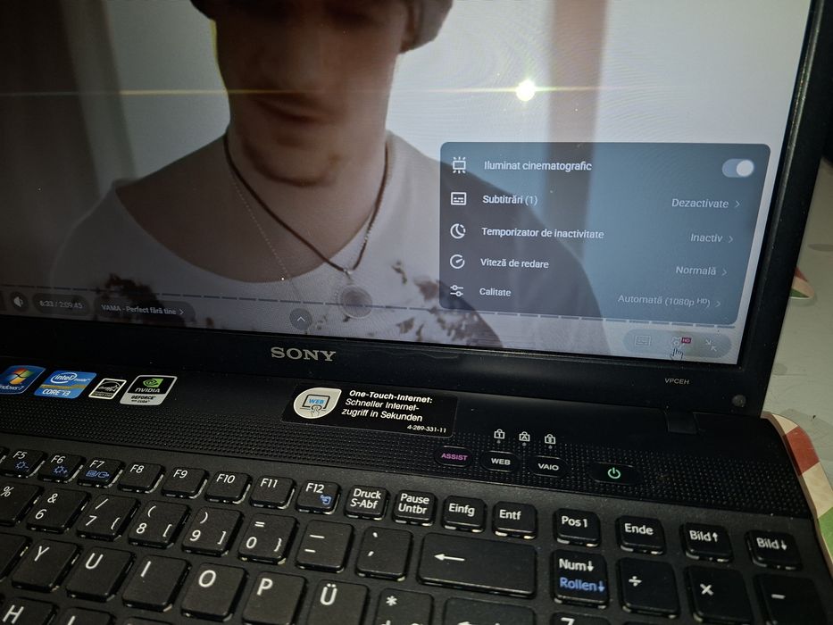 Sony Vaio, video dedicat, Intel i3, 500 gb, Bluetooth, Office