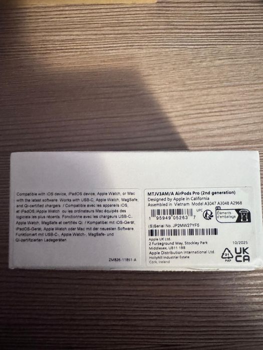 Casti Apple Airpods Pro (2nd Generation) Carcasa MagSafe USB-C ANC!!