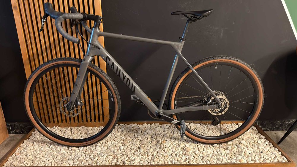 Canyon Grizl AL XL Gravel bicicleta Sram Apex 1x12 Frane Hidraulice ideala expeditii trekking calatorii bikepackin