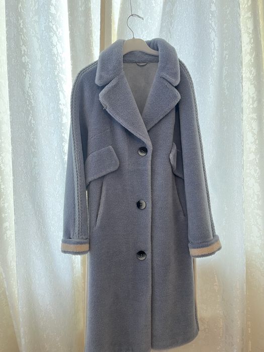 зимнее пальто альпака