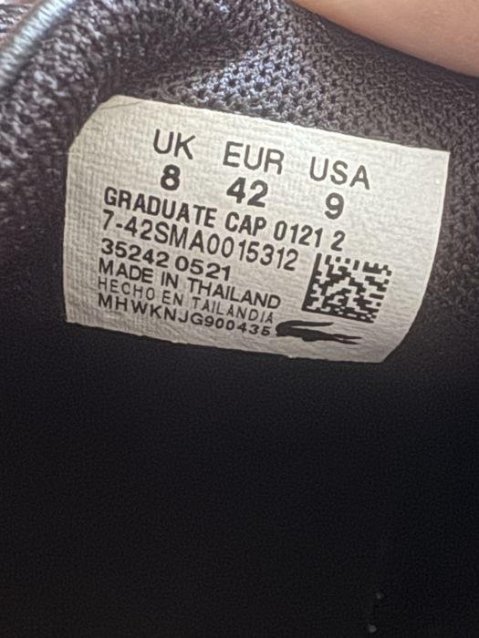 Кроссовки lacoste из россии