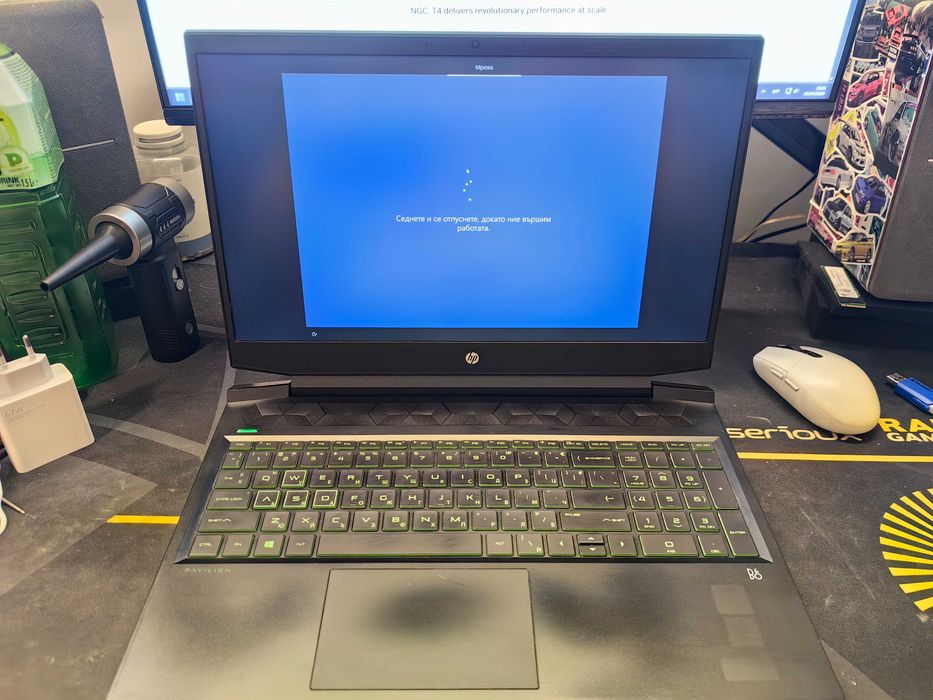 Лаптоп HP Pavilion 16 i7 10750H 16GB RTX 2060 6GB