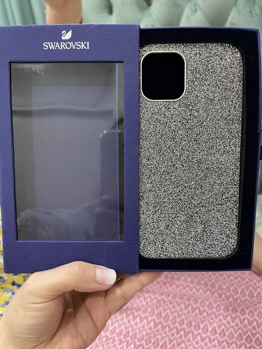 Чехол со стразами Swarovski для iPhone 12 про Max