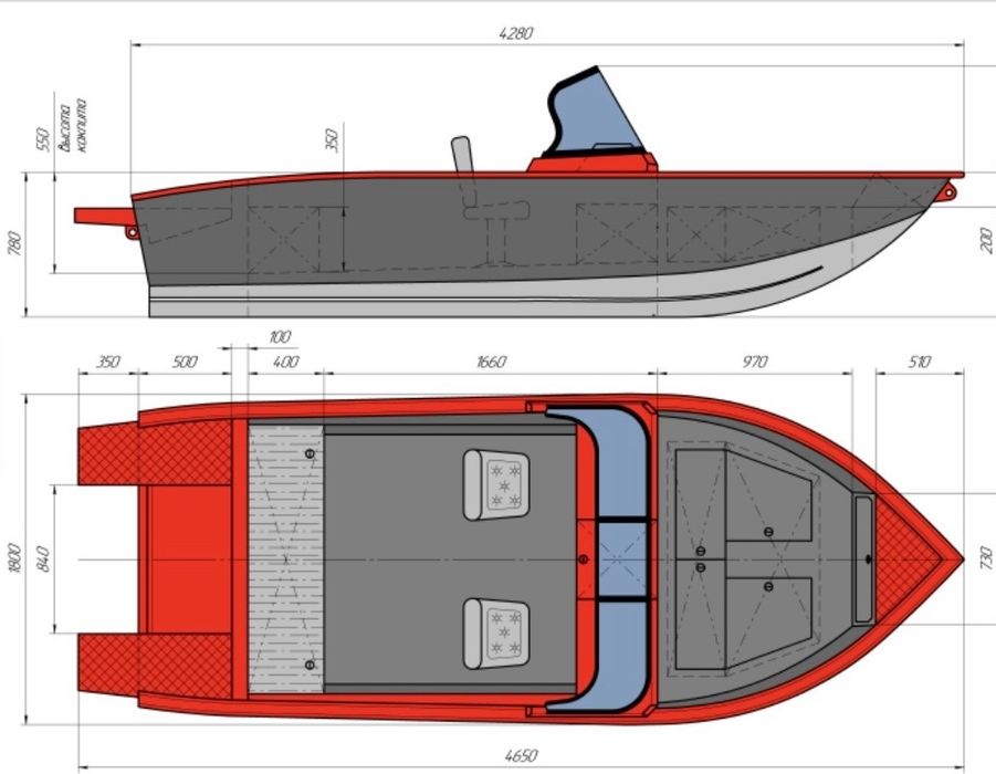Триера 420 с прицепом