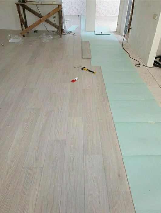 Укладка ламината