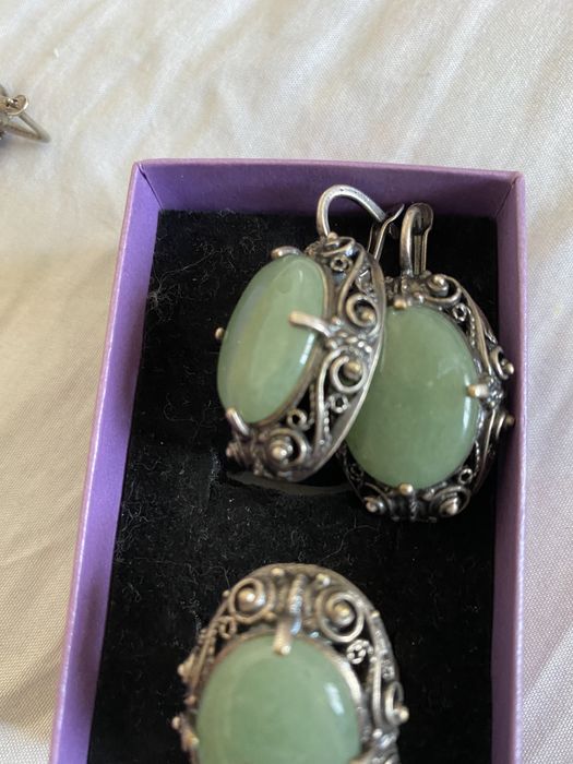 Благородный комплект из мельхиора