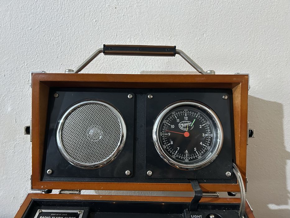 Radio alarm clock retro Spirit of St. Louis – S.O.S.L. Collection