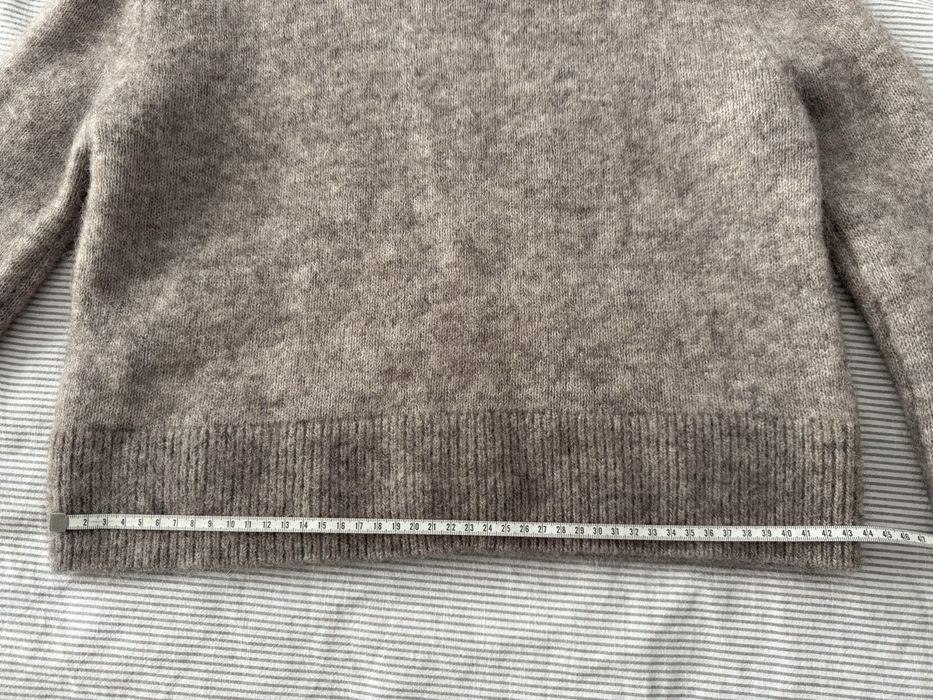Pulover gri H&M mărimea S blend lână și mohair