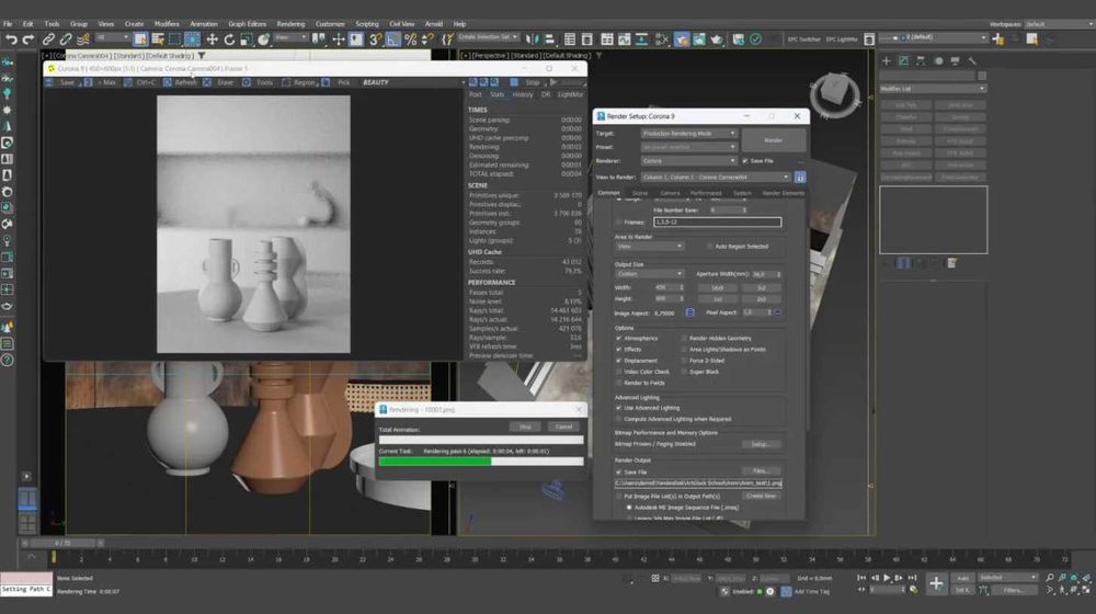 Продам 3Ds Max 2024 + Vray + Corona render