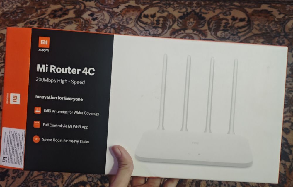 Роутер Xiaomi Router 4C 300мбит 2.4 Гц