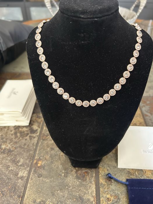 Lant Angelic Swarovski Gold Rose