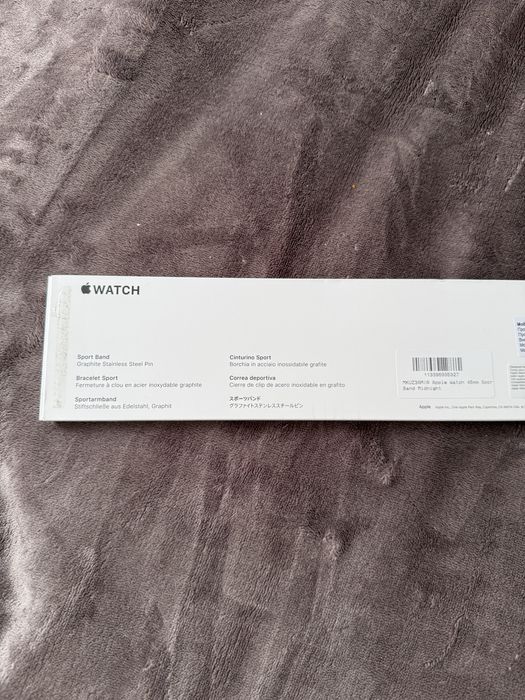 Оригинална  силиконова каишка Apple Wach Нова !