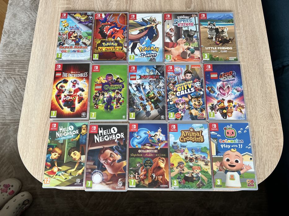 Игри за Nintendo Switch- Minecraft, Mario, Animal crossing и др