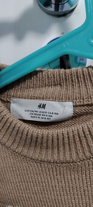 Pulover copii H&M, mărimea 8–10 ani – nou, fără etichetă