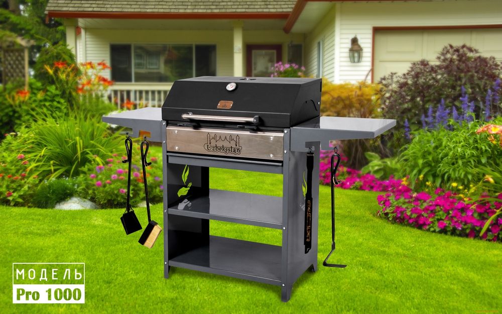 Мангал-Гриль-Барбекю PRO-1000