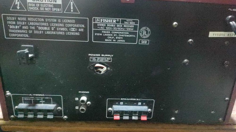 Articol menaj  dublu casetofon si radio