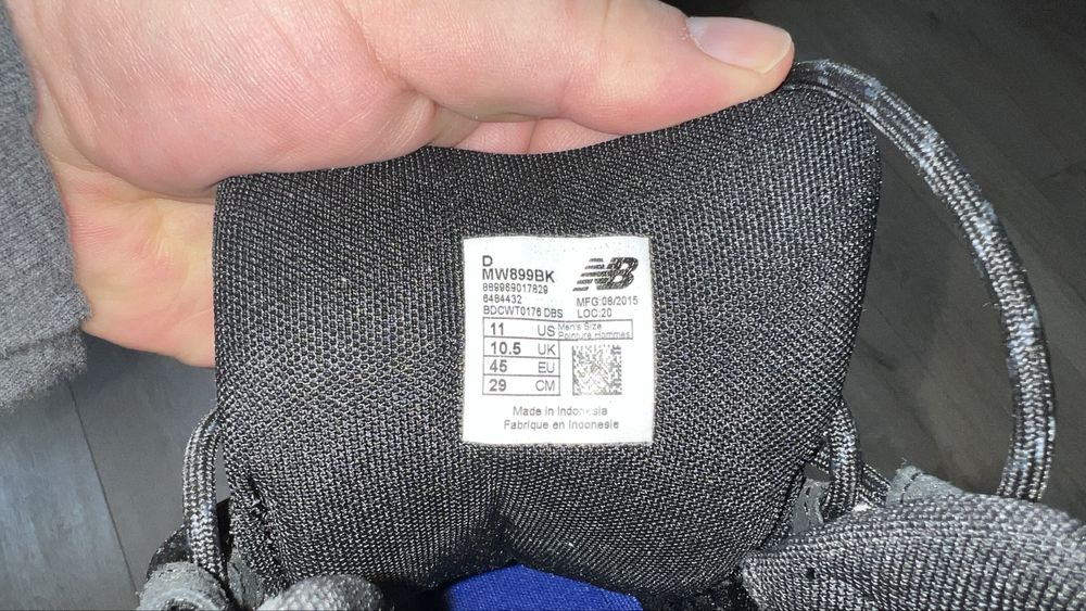 Нов New Balance 899 Hiking & Trail shoes номер US11/EU45