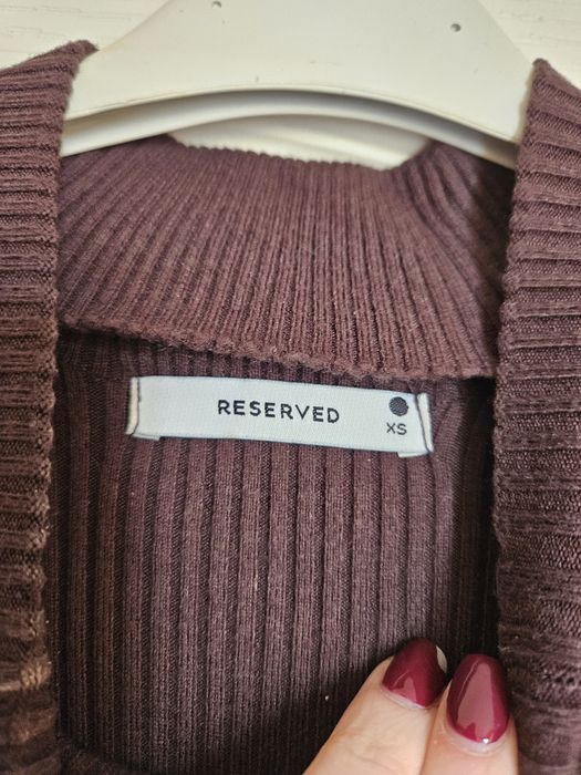 Дамска кафява рокля Reserved