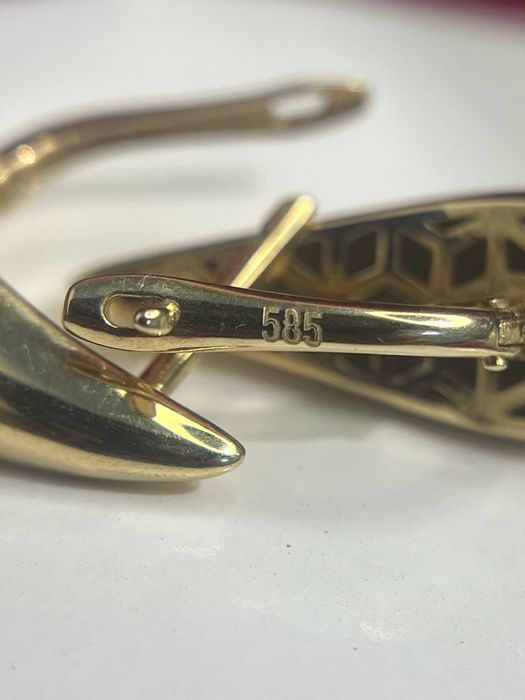 Золотые серьги/BariBarShop/0•0•24