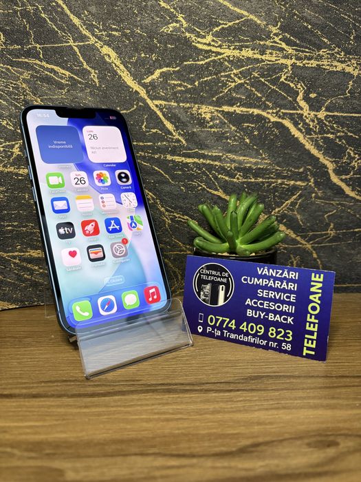 Iphone 13 128Gb Blue / Garantie 2 ani Centrul de Telefoane / Rate