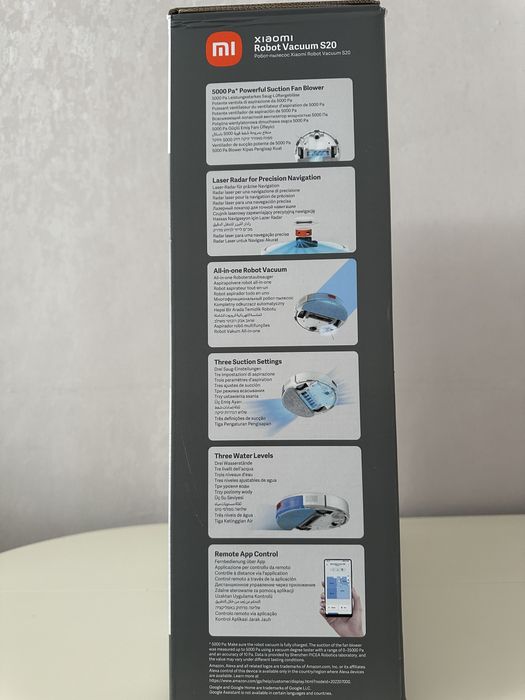 xiaomi robot vacuum s20