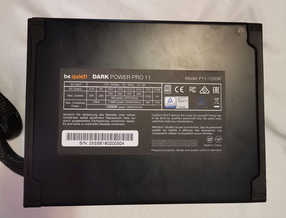 Захранване be quiet Dark Power Pro 11 1200w