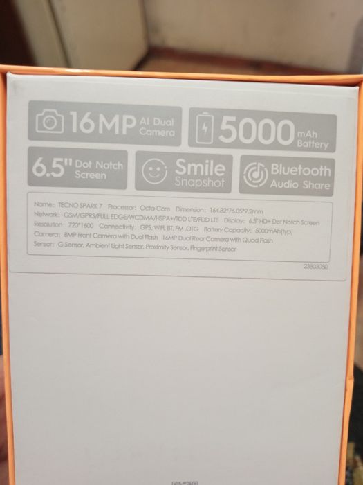 Продам Техно Спарк-7