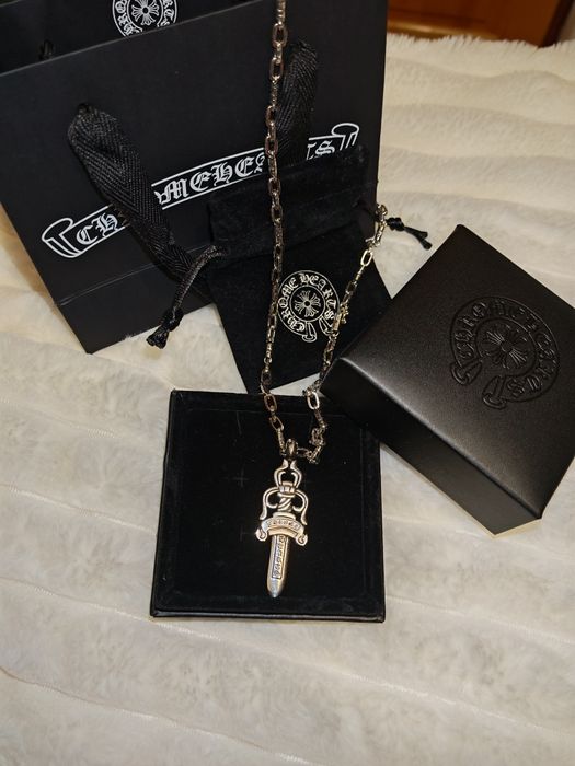 Colier Dagger Chrome Hearts