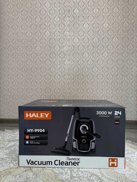 Продается новый пылесос haley hy-9904 (changyutgich)
