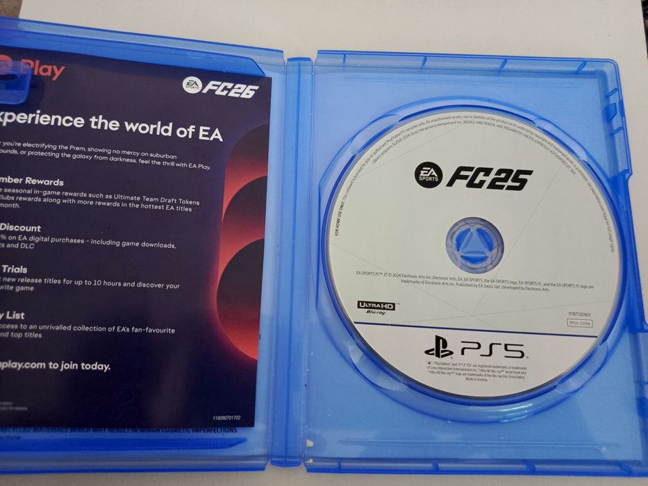 Ps5 uchun Fc25 fifa25 oʻyini. Фифа25 для пс5 оригинал с лицензией