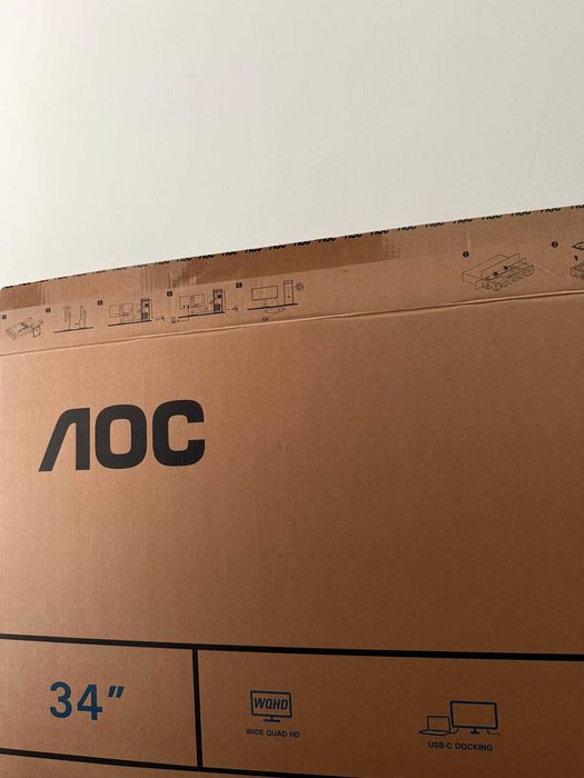 Monitor LED AOC CU34P3CV Curbat 34''