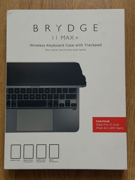 Brydge 11 MAX+ tastatura wireless cu trackpad pentru iPad Pro si Air