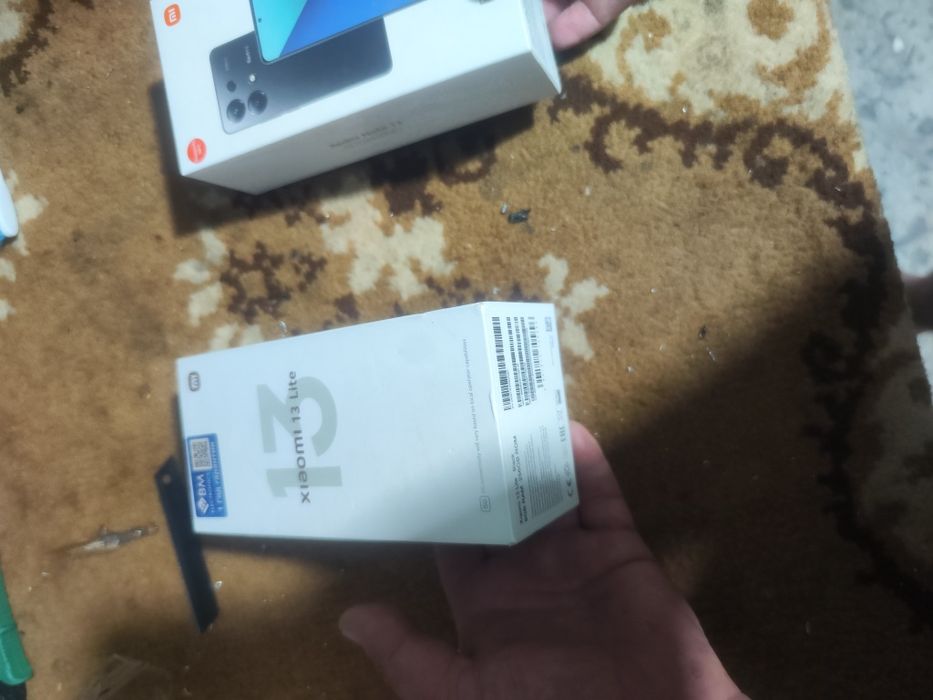 Redmi note 13 va Xiaomi 13 lite Karobkalari