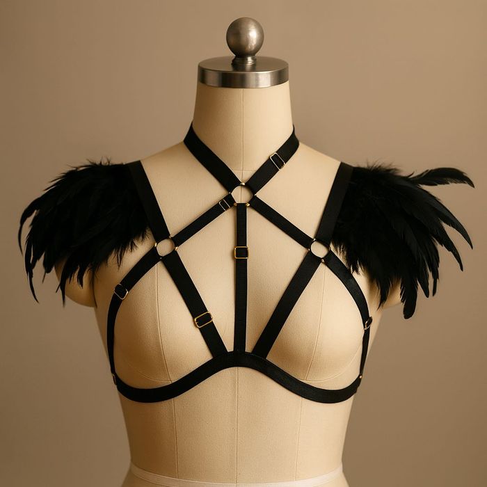 Портупея аёллар учун. Ички кийим устидан ёки корпоратив учун кийилади.