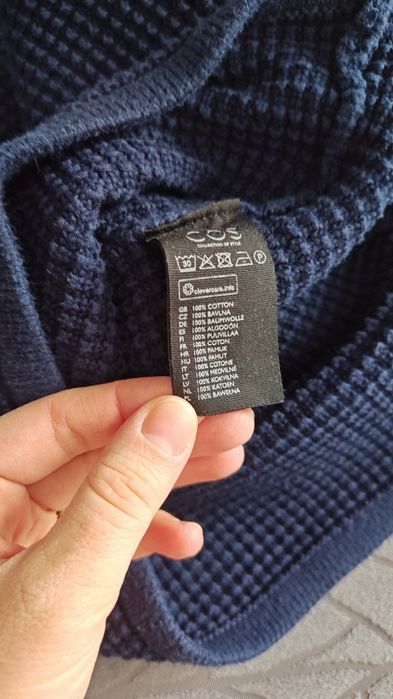 Bluza pulover Cos albastru