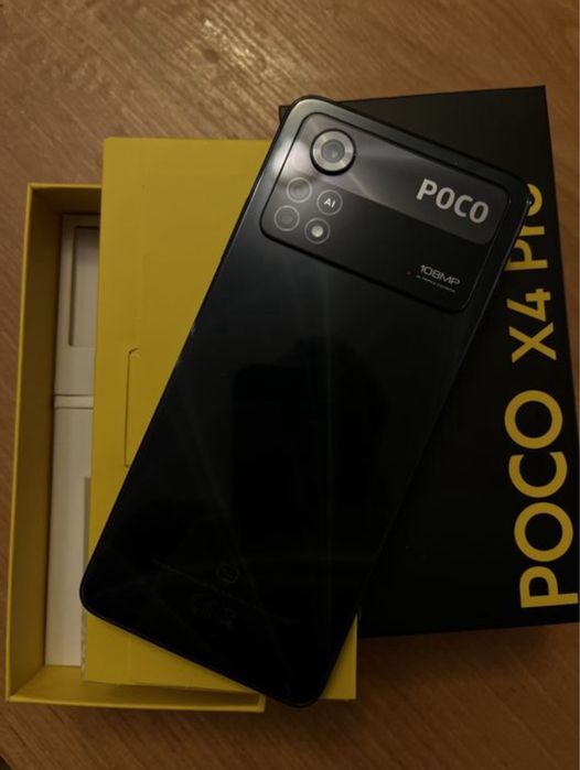 Poco x4 pro 256гб Черный цвет