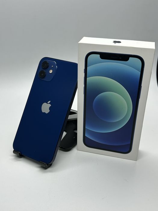 iPhone 12 128Gb Blue | Stare IMPECABILA | Baterie ORIGINALA APPLE 90% | Garantie