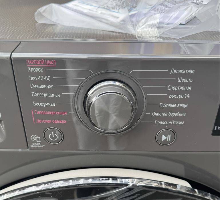 Стиральная машина LG 8 кг F2V3PS6J AIDD Inverter Steam