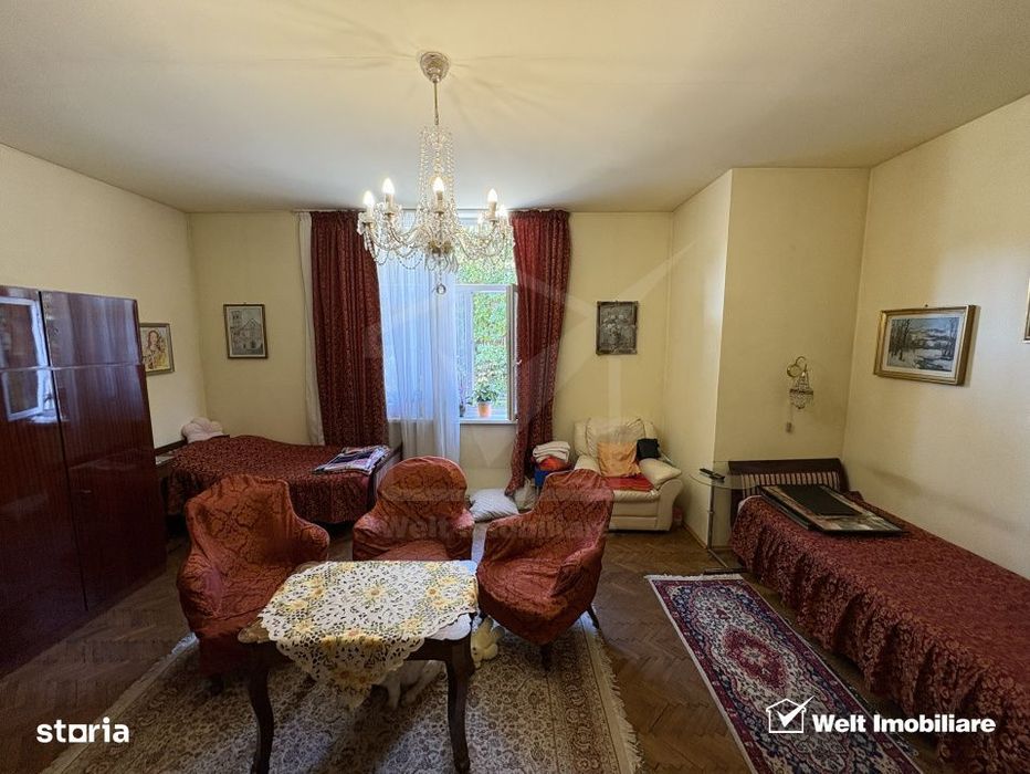 Apartament extrem de spatios, in vila interbelica, curte si gradina pr