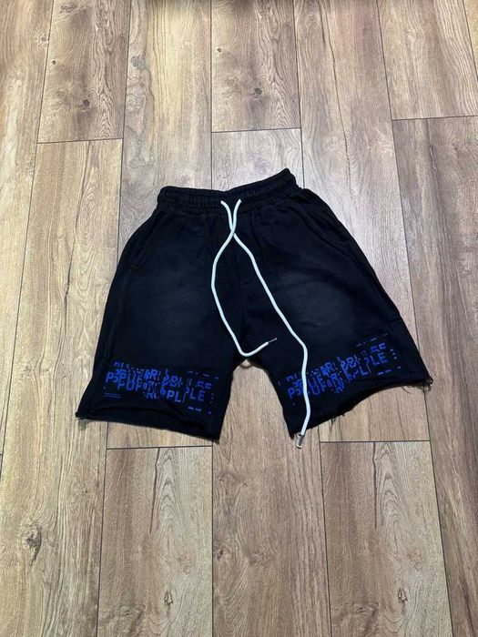 Purple Brand Black Shorts
