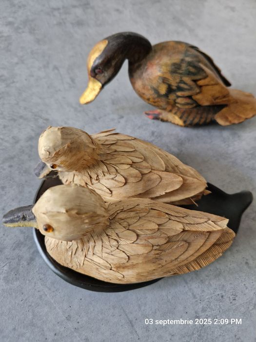 Măști africane,rățuște din lemn