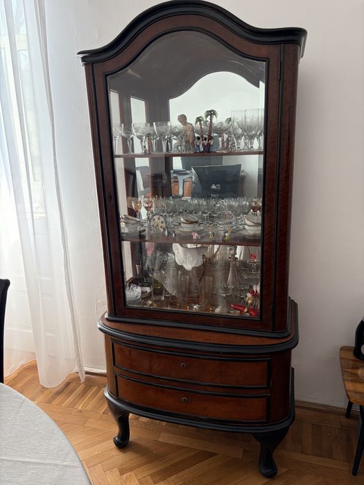Sufragerie completa Art Deco/ Biedermeier - Lemn masiv cu furnir