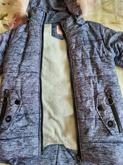 Детско зимно яке за момиче