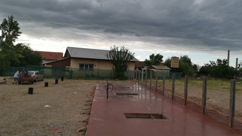 Spalatorie auto, schelet metalic, fundație, betoane,pavaje la cheie