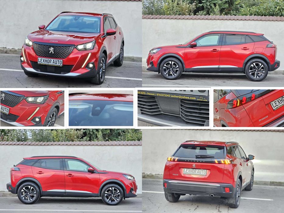 Peugeot 2008 ALLURE 1.5HDI 131cp 2021 Faruri LED Virtual Distronic TOP